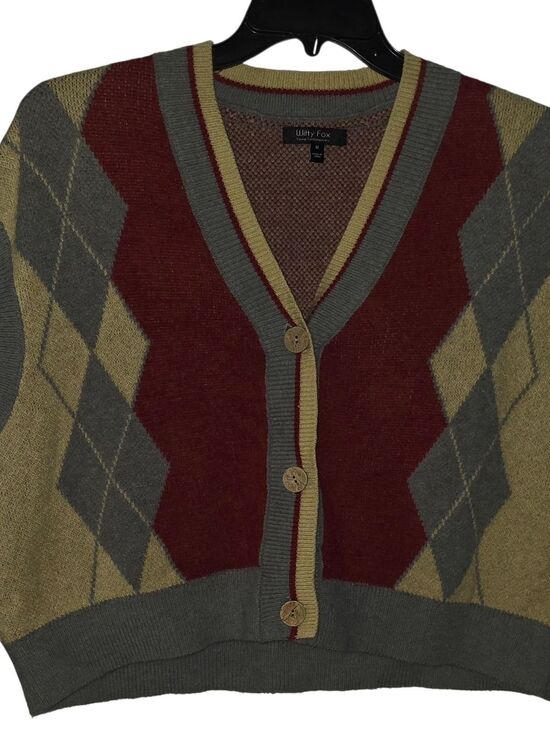 Witty Fox Sweaters - Witty Fox Sleeveless Sweater Vest Size Medium